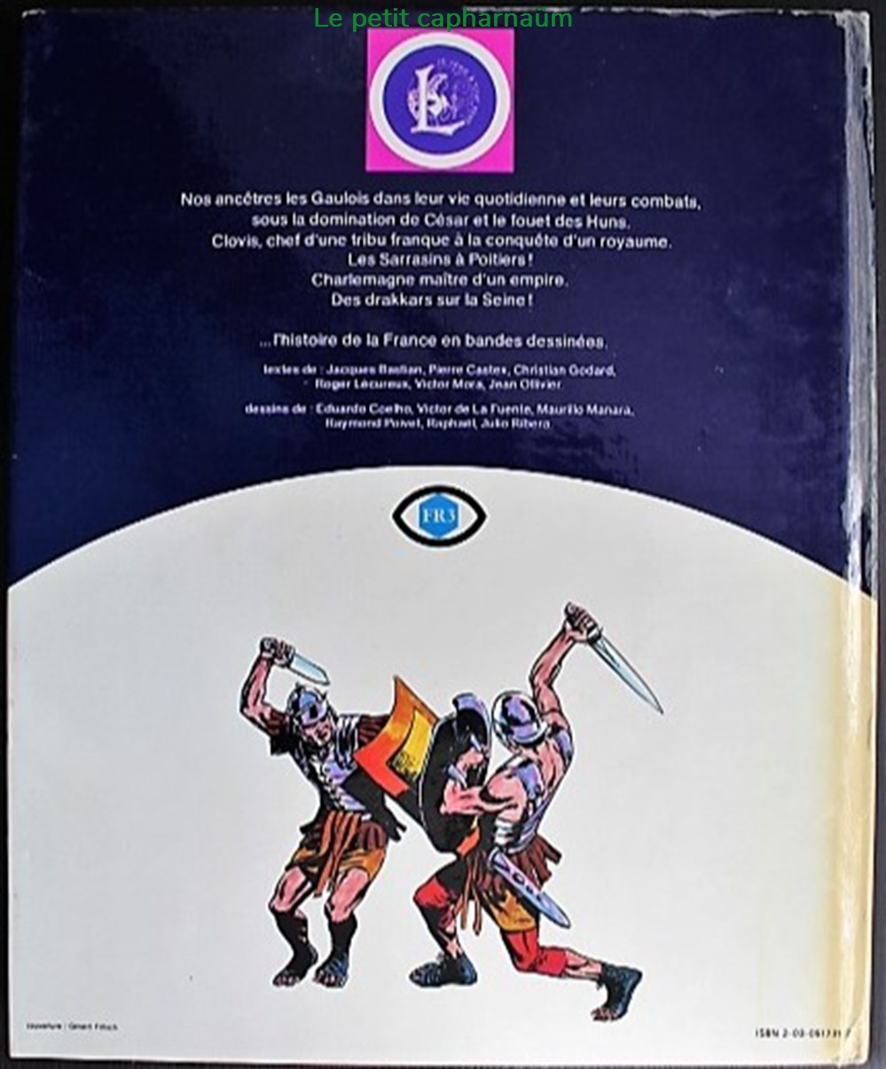 Histoire de France en BD - INT 01 - De Vercingétorix aux vikings - Rééd. 1976 livres revues bandes dessinees histoire de france en bd int 01 de vercingetorix aux vikings reed 1976