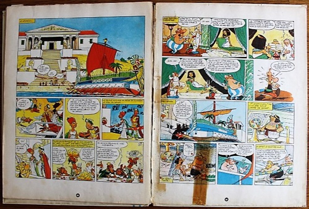 Album - Astérix - 06 - Astérix et Cléopatre - Rééd. 1965 5 livres bd revues bandes dessinees album asterix 06 asterix et cleopatre reed 1965