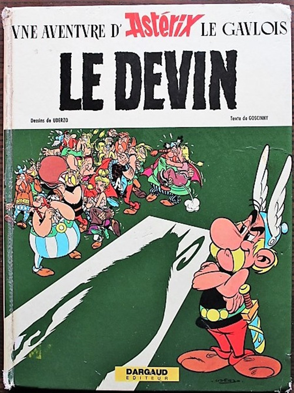 Album - Astérix - 19 - Le devin - EO 1972 livres bd revues bandes dessinees album asterix 19 le devin eo 1972
