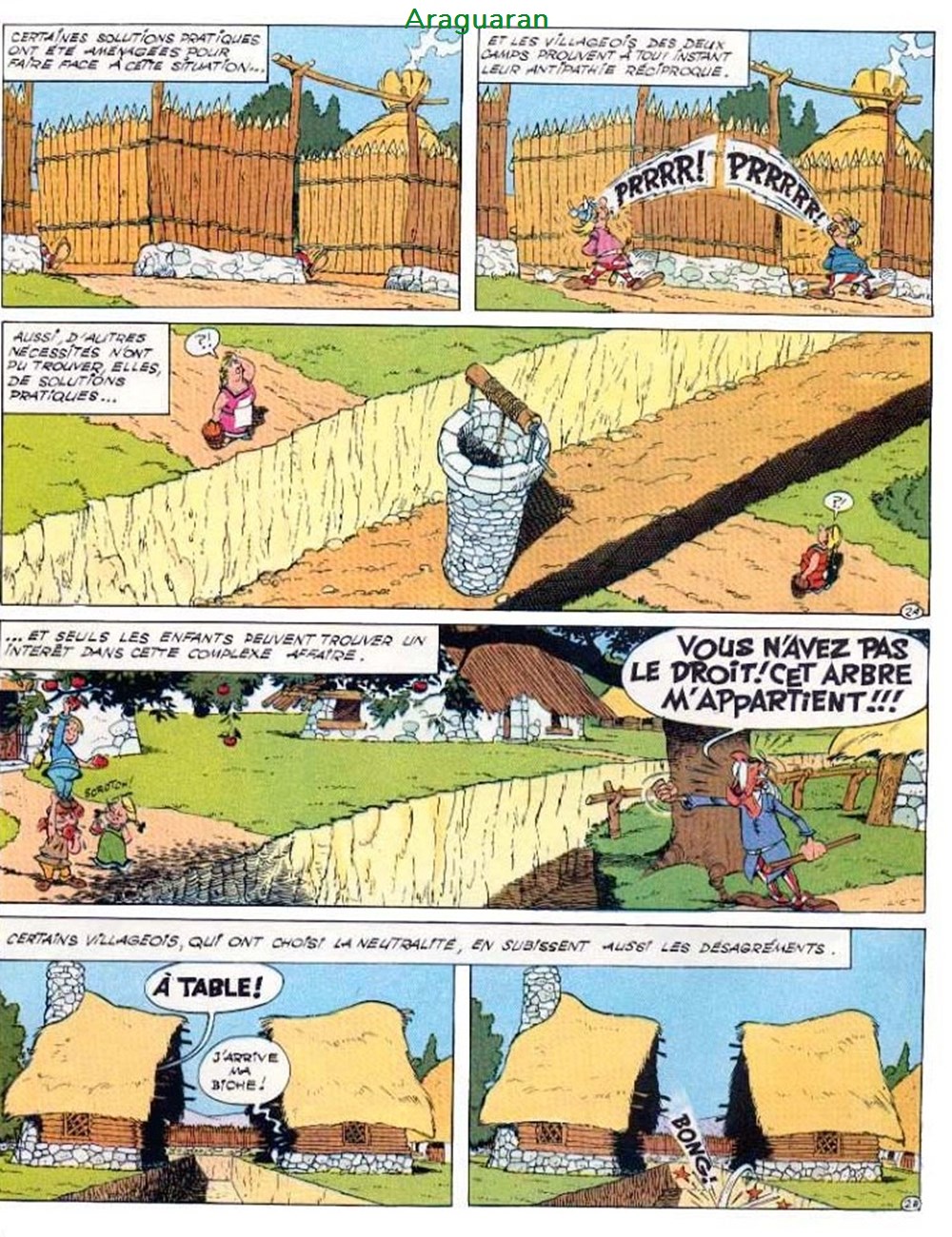 Album - Astérix - 25 - Le grand fossé 3 livres bd revues bandes dessinees album asterix 25 le grand fosse