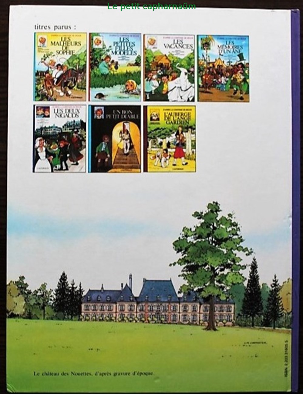La Comtesse de Ségur - 05 - Les deux nigauds - Rééd. 1980 livres bd revues bandes dessinees la comtesse de segur 05 les deux nigauds reed 1980