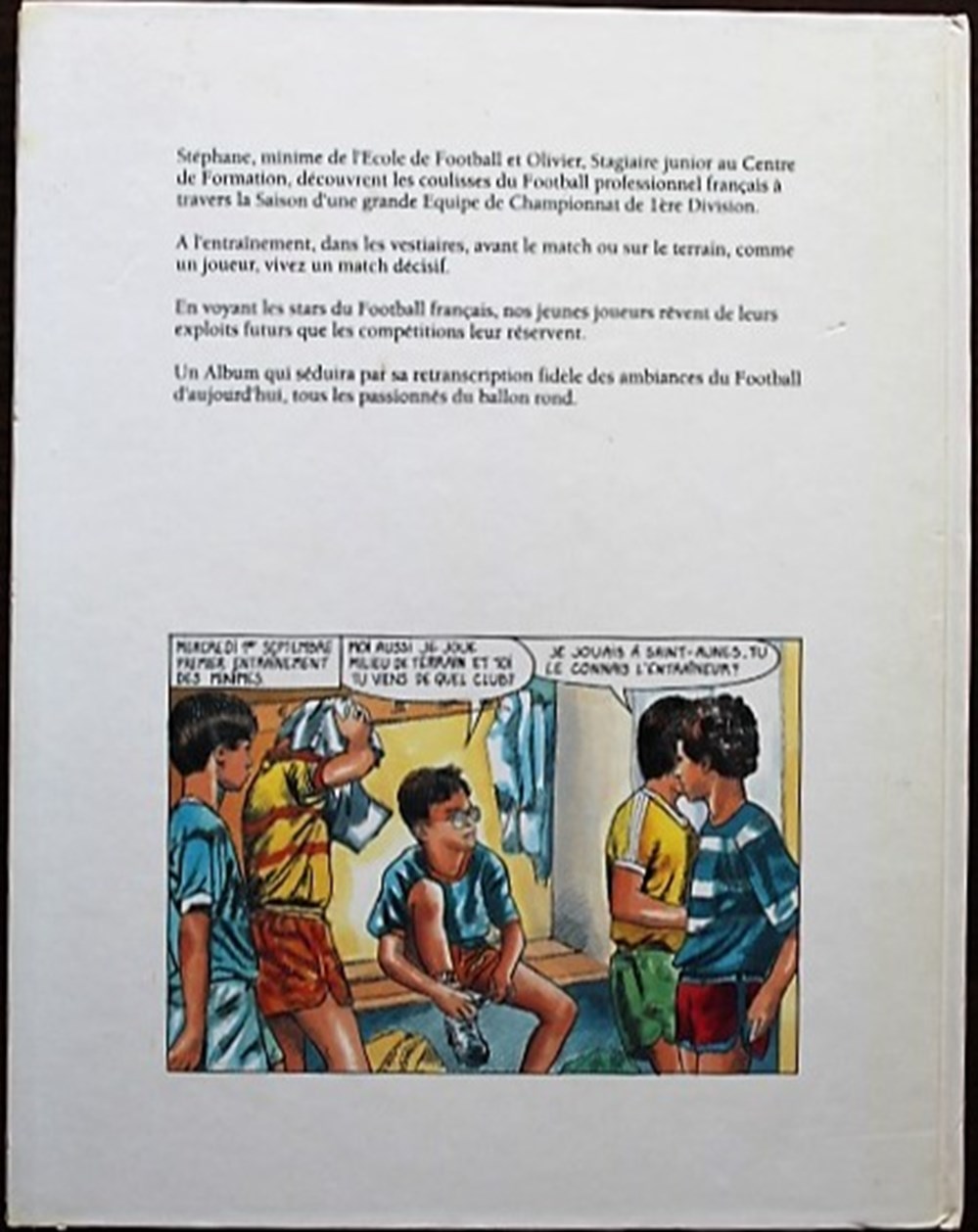 livres bd revues bandes dessinees album goal eo 1989