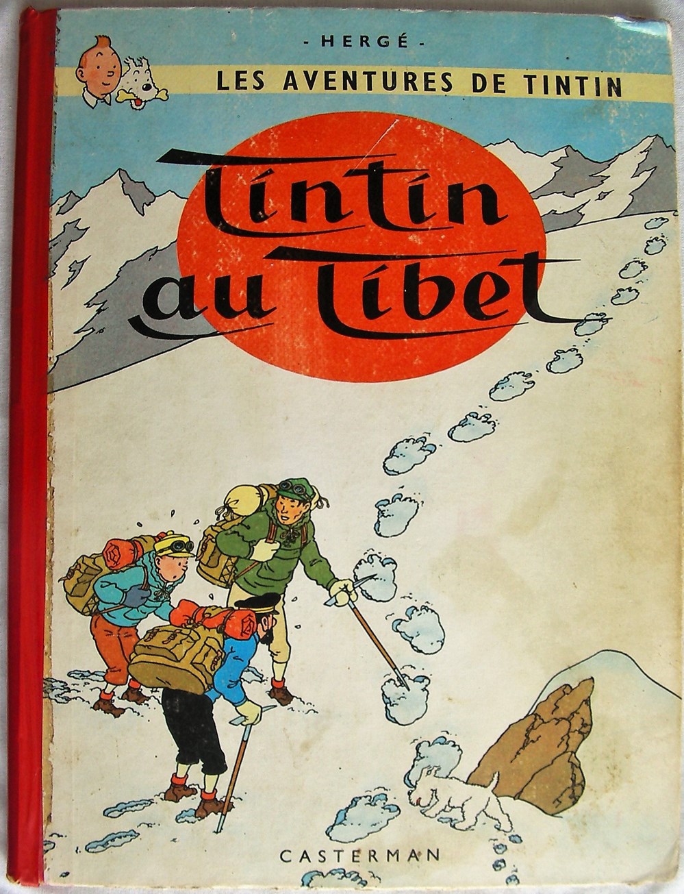 Tintin - 20 - Tintin au Tibet - Rééd. 1961 - B30 livres bd revues bandes dessinees tintin 20 tintin au tibet reed 1961 b30