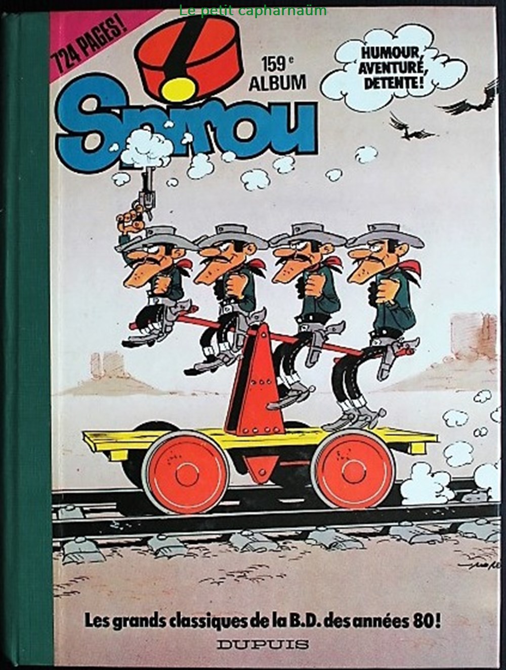 Recueil du journal de Spirou - 159 livres bd revues bandes dessinees recueil du journal de spirou 159