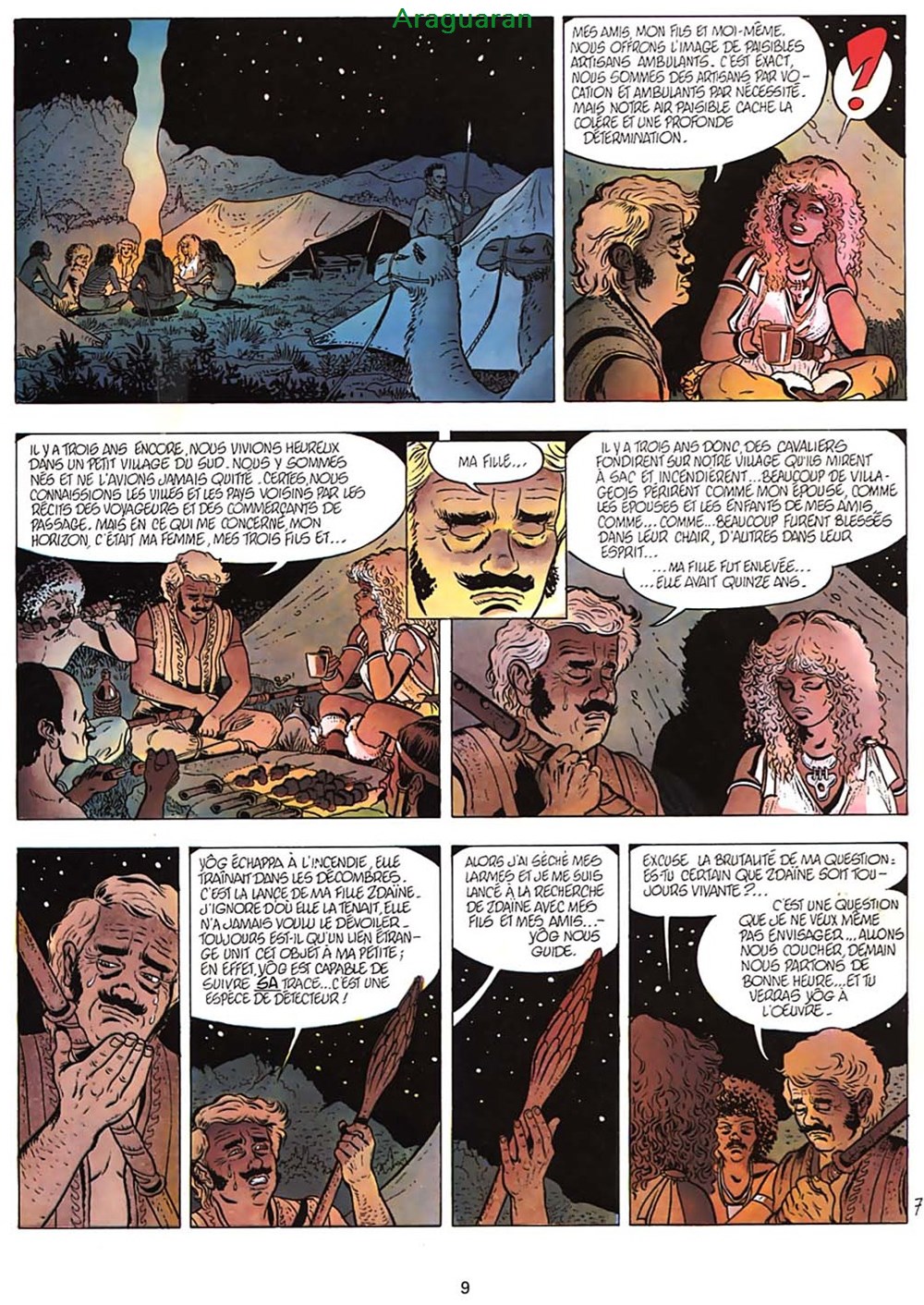 Album - Aria - 07 - Le tribunal des corbeaux 8 livres bd revues bandes dessinees album aria 07 le tribunal des corbeaux