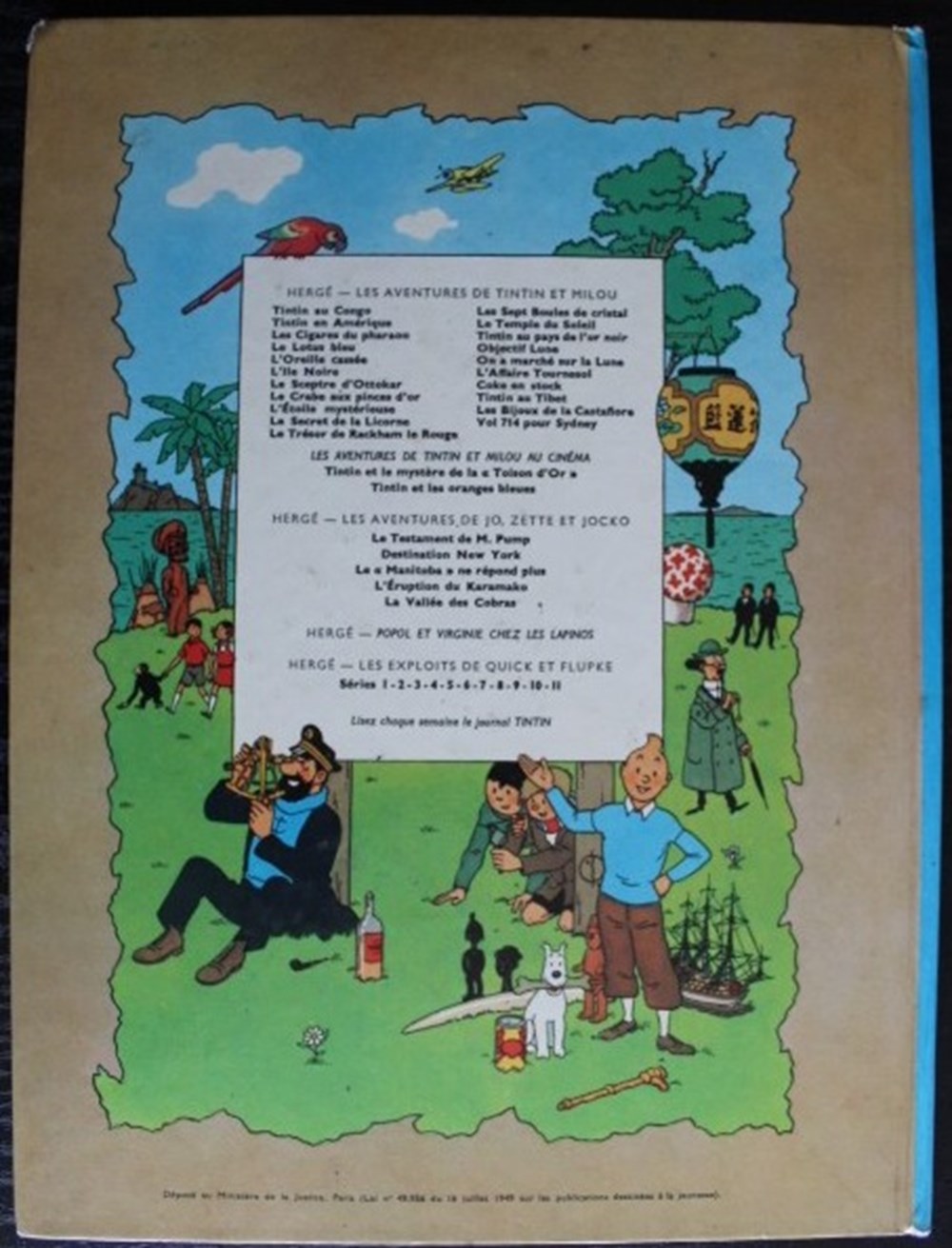 livres bd revues bandes dessinees tintin 05 le lotus bleu reed 1971 b39