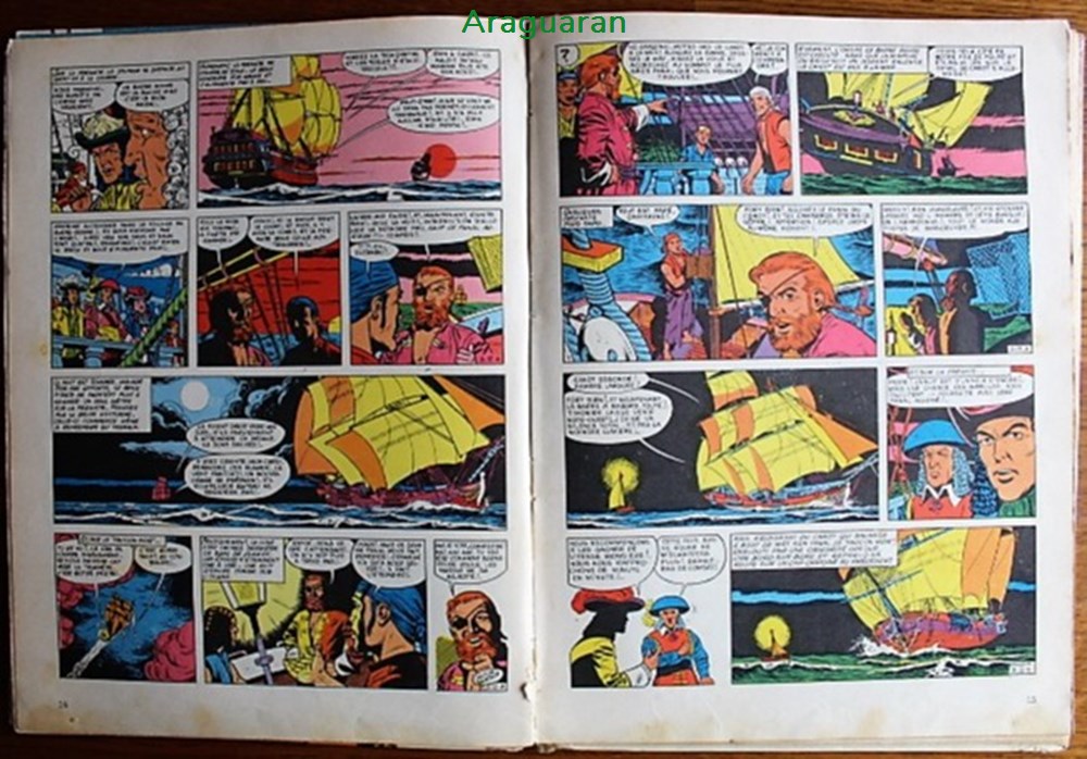 livres bd revues bandes dessinees album barbe rouge 01 le demon des caraibes eo 1961