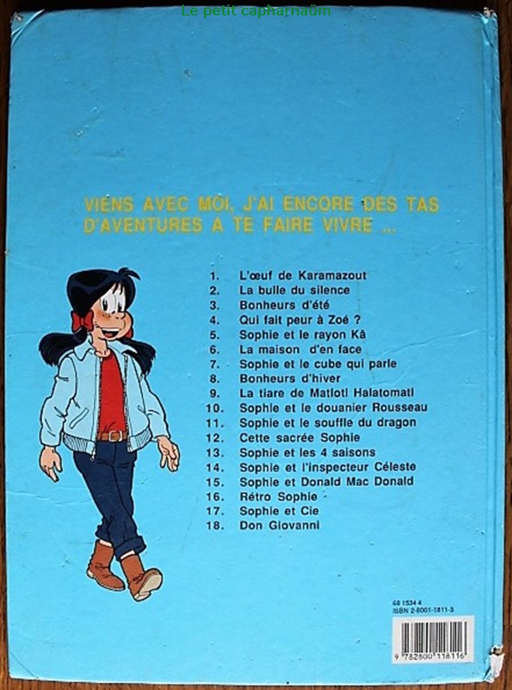 Sophie - 01 - L'oeuf de Karamazout - Rééd. 1991 livres bd revues bandes dessinees sophie 01 oeuf de karamazout reed 1991