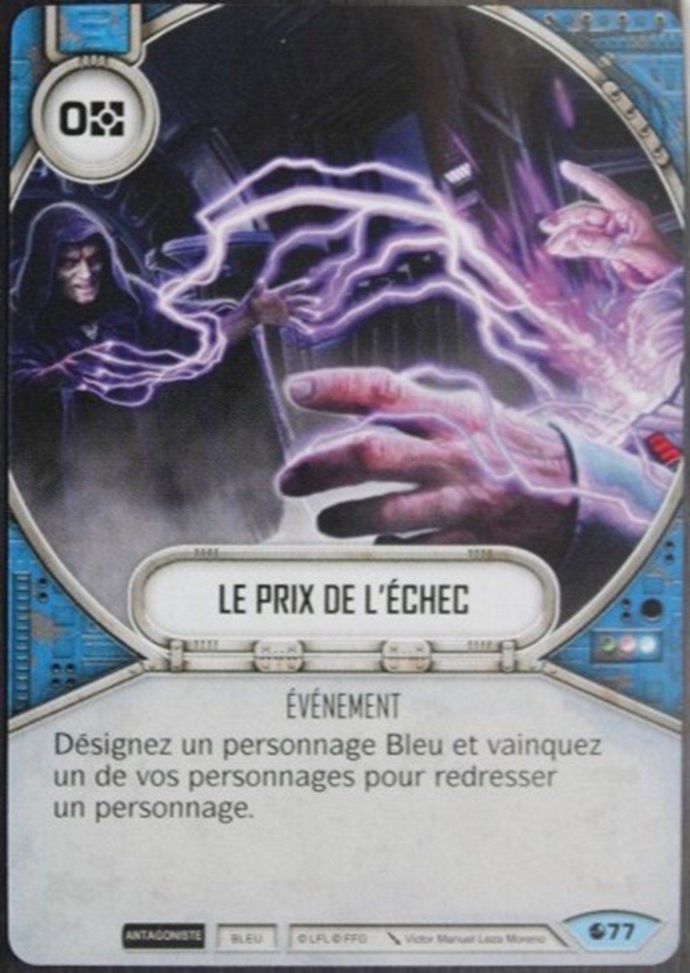 jeux societe jouets jeu collectionner star wars destiny ame de la rebellion cartes 077 a 084