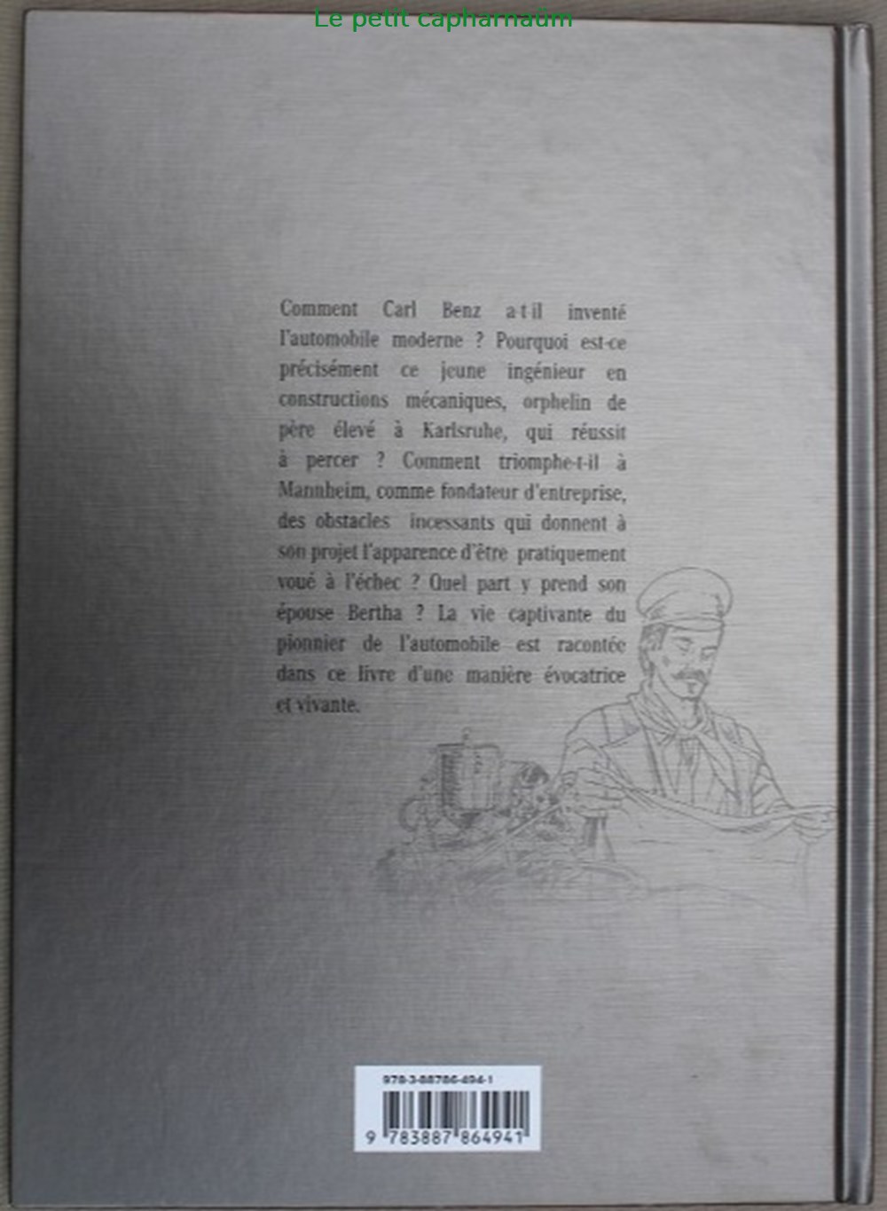livres bd revues bandes dessinees album carl benz une vie pour automobile eo 2013