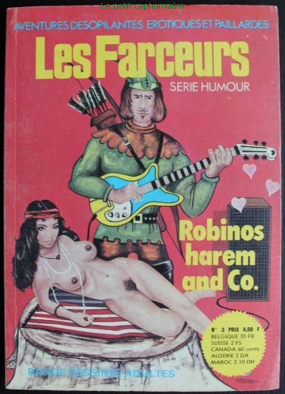 livres bd revues bandes dessinees les farceurs 3 robinos harem and co eo 1977