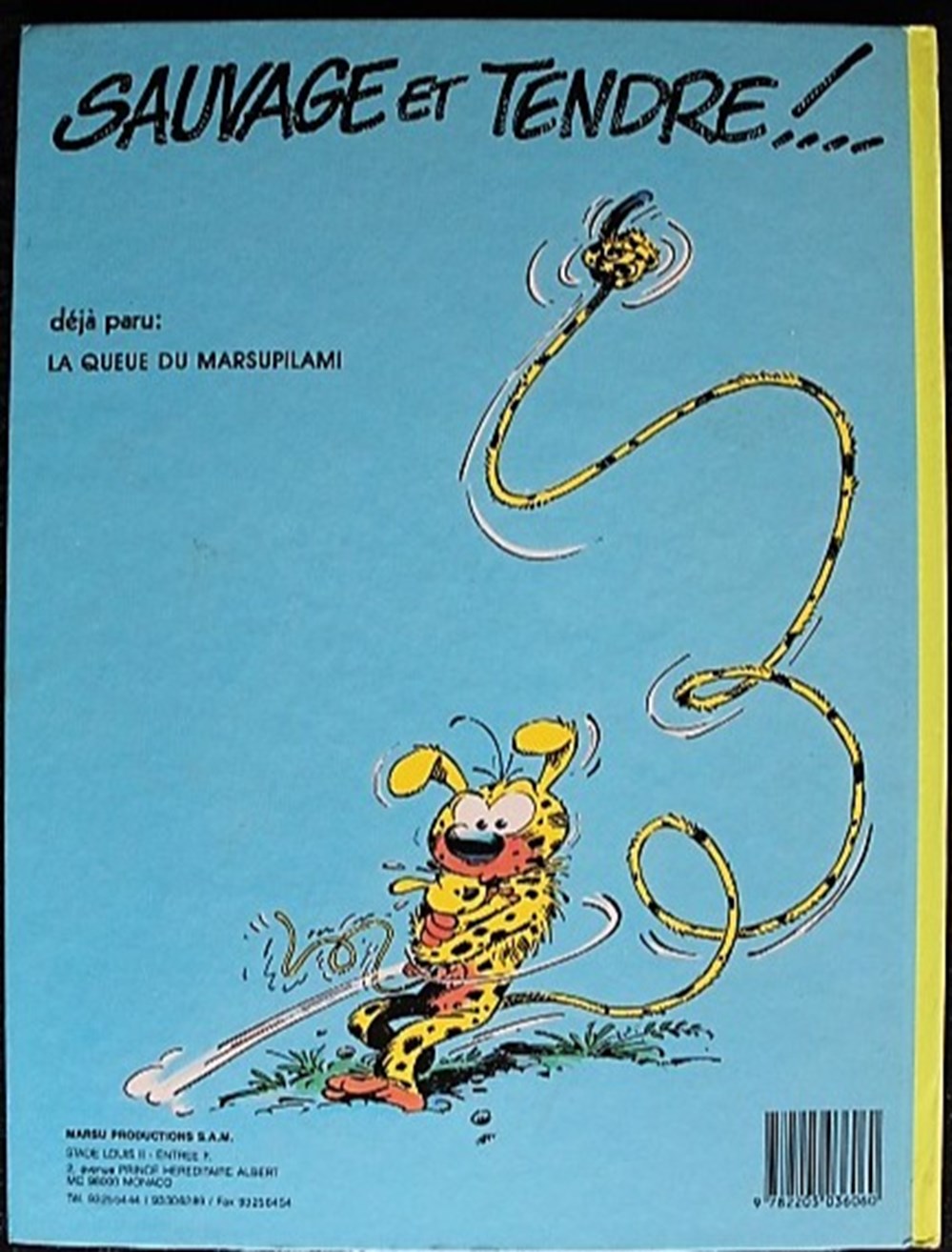 Marsupilami - 02 - Le bébé du bout du monde - EO 1988 livres bd revues bandes dessinees marsupilami 02 le bebe du bout du monde eo 1988