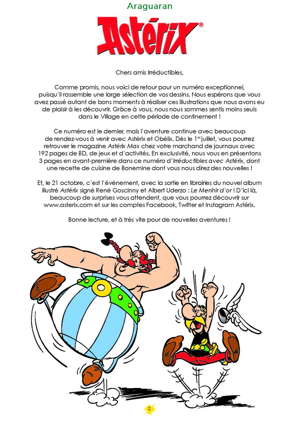 Magazine - Astérix - Irréductibles ! Avec Astérix - 08 2 livres bd revues magazine asterix irreductibles avec asterix 08