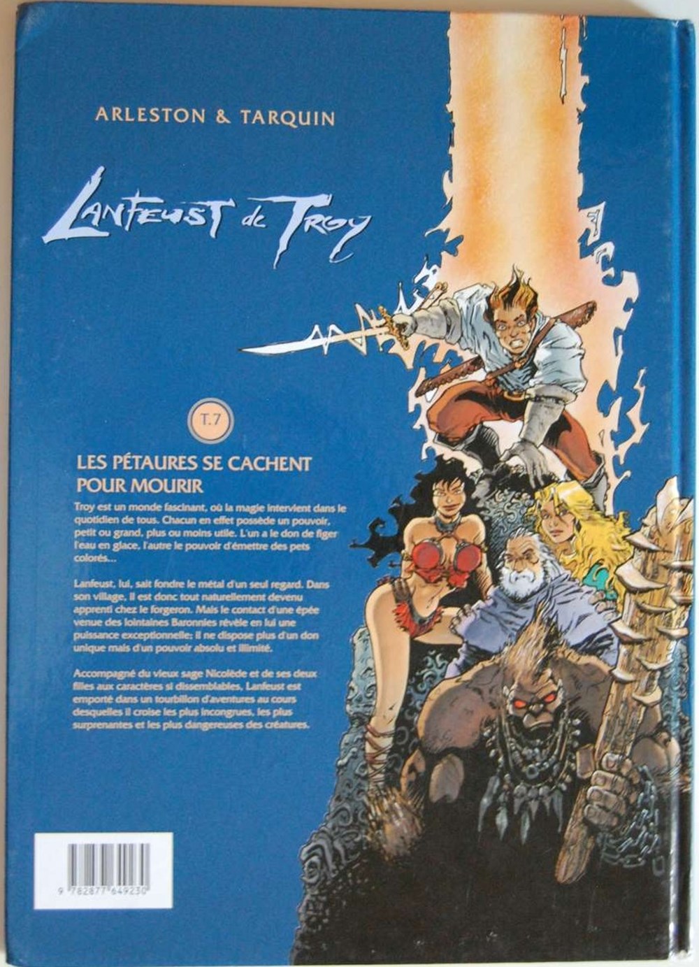 Lanfeust de Troy - 07 - Les pétaures se cachent pour mourir - EO 1999 livres bd revues bandes dessinees lanfeust de troy 07 les petaures se cachent pour mourir eo 1999