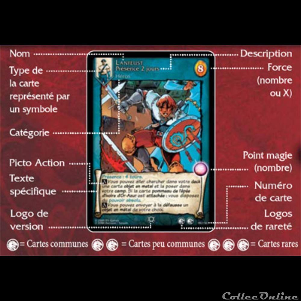 Lanfeust de Troy - Deck de démarrage 3 jeux jouet jeu carte collectionner lanfeust de troy deck de demarrage
