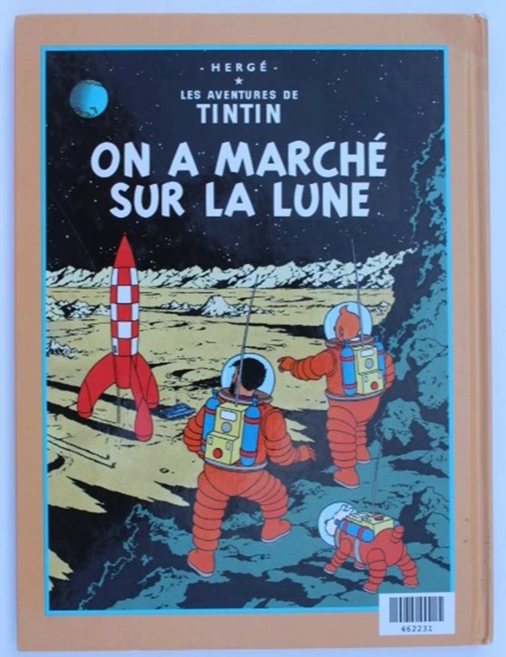 Tintin - FL 08 - Objectif lune / On a marché sur la lune - Album double livres bd revues bandes dessinees tintin fl 08 objectif lune on a marche sur la lune album double