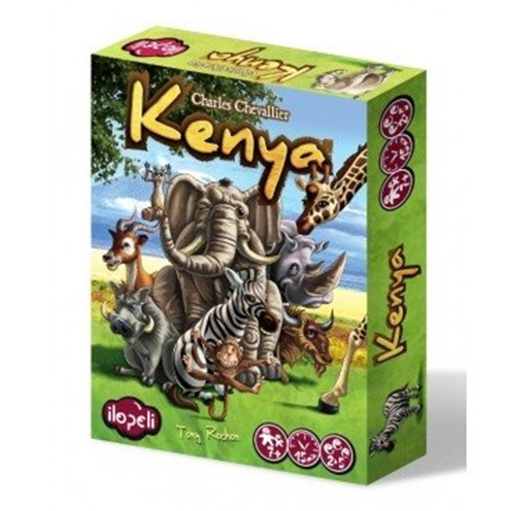 Kenya - Edition Ilopeli 2013 jeux de societe jouets jeu tuiles kenya edition ilopeli 2013