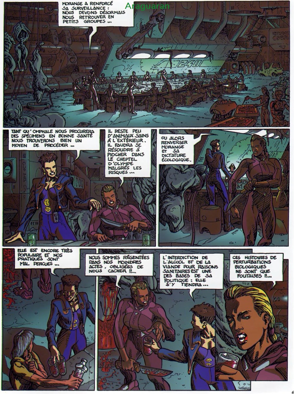 livres bd revues bandes dessinees album amazones century 02 terre de salut