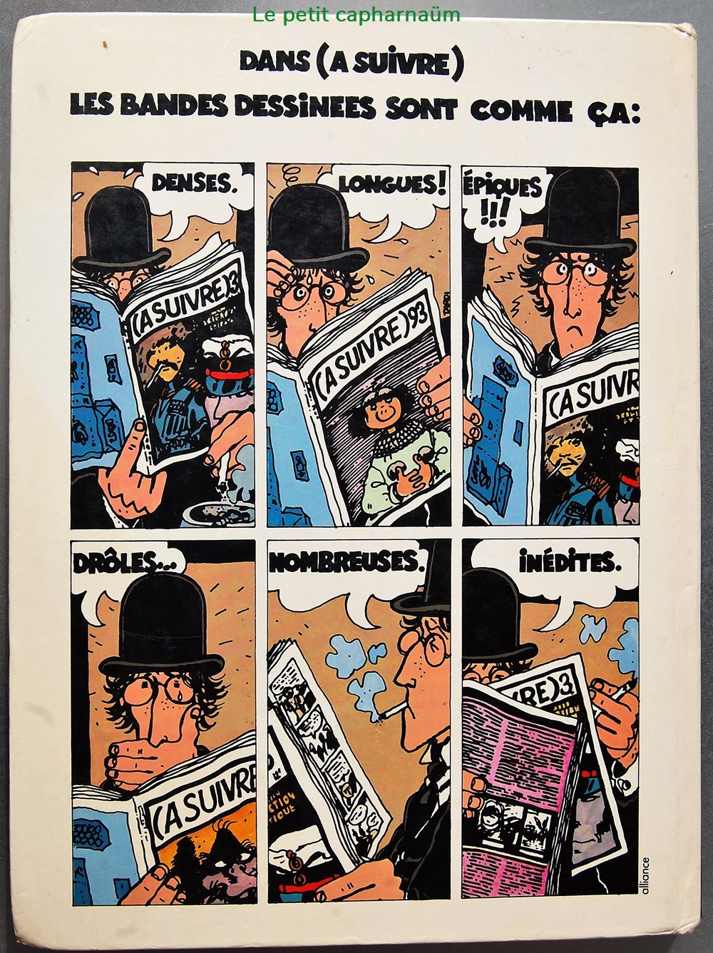 A Suivre - Recueil N°02 - Du n°06 au 11 de 1979 livres bd revues vieux journaux a suivre recueil n 02 du n 06 au 11 de 1979