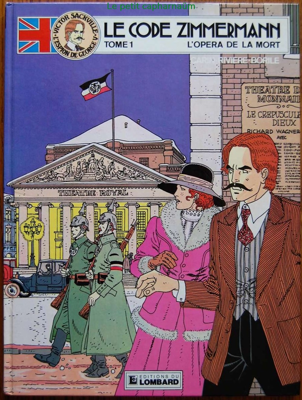 livres bd revues bandes dessinees victor sackville 01 le code zimmermann tome 1 opera de la mort eo 1986