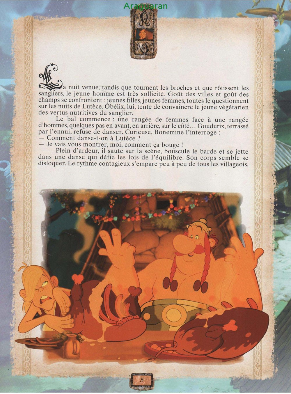 Album Animation - Astérix - 06 - Astérix et les vikings 7 livres bd revues bandes dessinees album animation asterix 06 asterix et les vikings