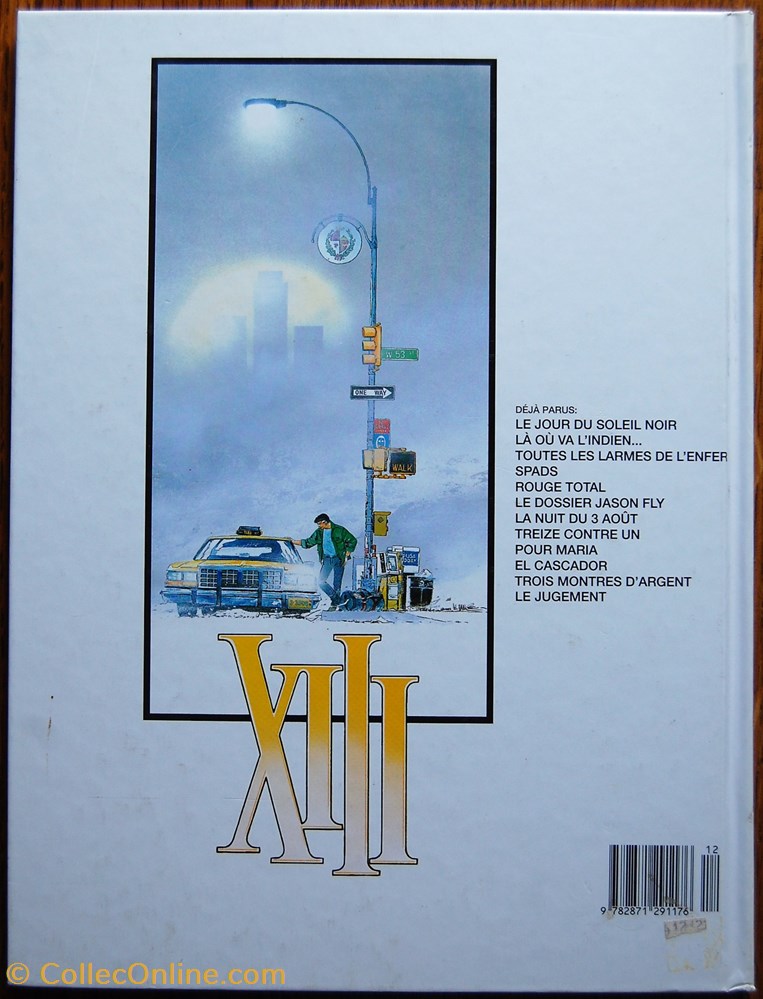 livres bd revues bandes dessinees xiii 12 le jugement eo 1997