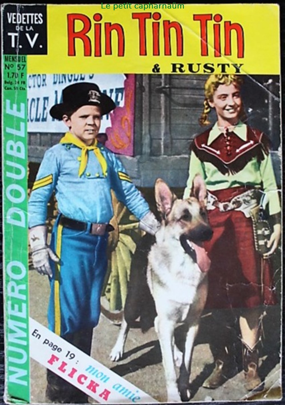 livres bd revues bandes dessinees rintintin rusty 1ere serie vedettes tv 057 novembre 1964