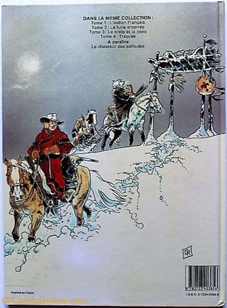 L'indien français - 04 - Traques - EO 1983 livres bd revues bandes dessinees l indien francais 04 traques eo 1983