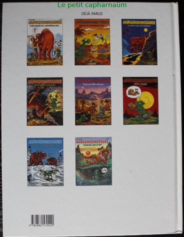 Nab - 08 - Ramdam sur le rift - EO 1999 livres bd revues bandes dessinees nab 08 ramdam sur le rift eo 1999