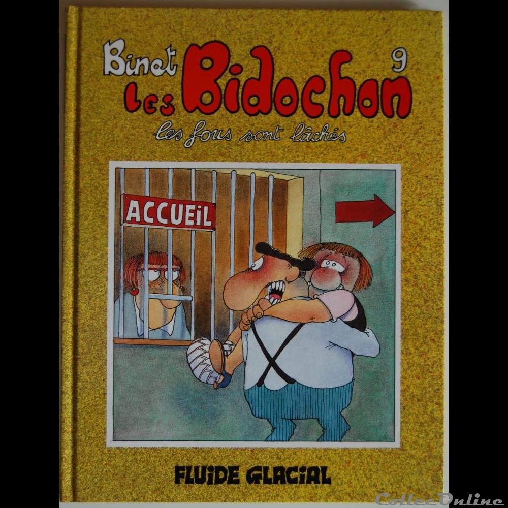 livres bd revues bandes dessinees les bidochon 09 les fous sont laches reed 1992