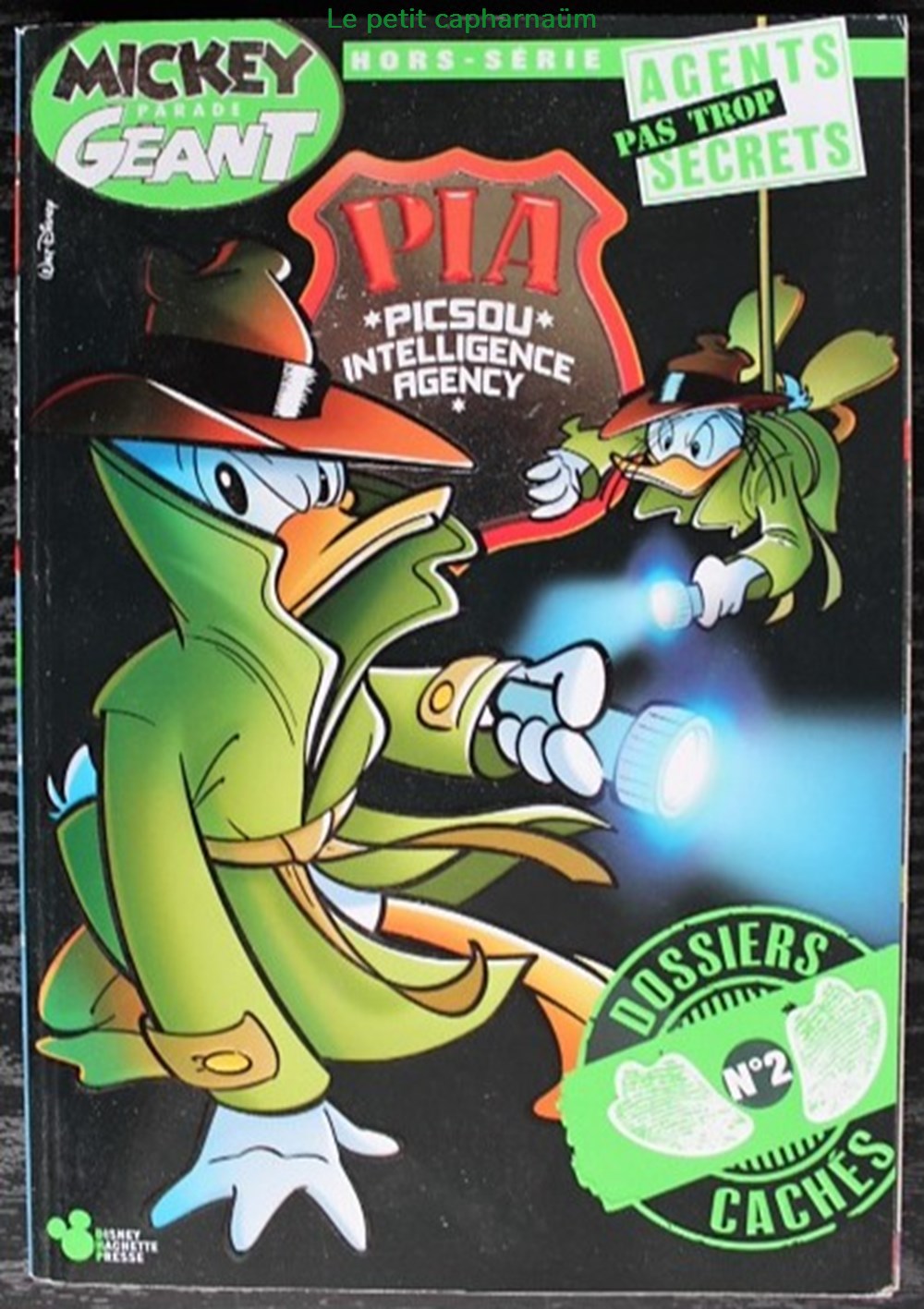 livres bd revues mickey parade 2eme serie hs collector n 12 picsou intelligence agency dossiers caches 2