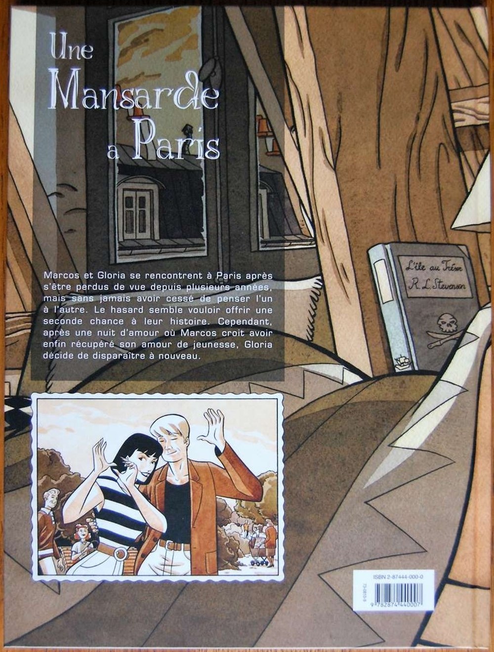 Album - Une mansarde à Paris - EO 2005 livres bd revues bandes dessinees album une mansarde a paris eo 2005