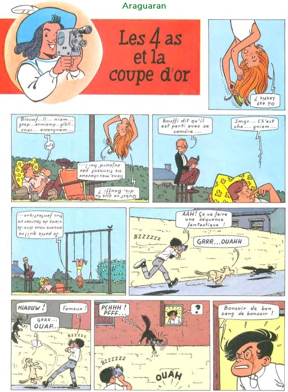 livres bd revues bandes dessinees album 4 as les 06 les 4 as et la coupe or