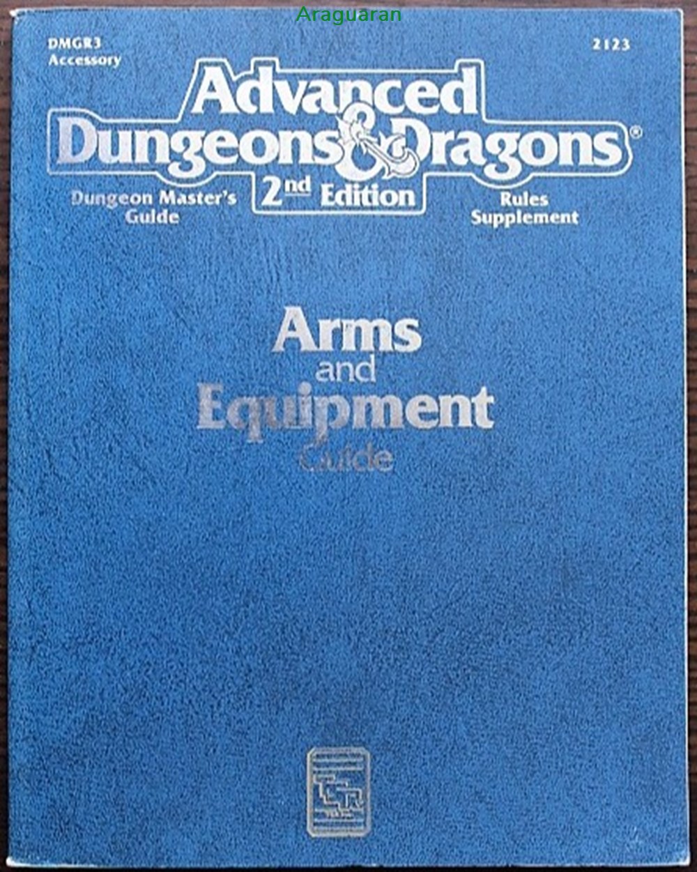 Jeu de rôle - AD&D2 - Arms and equipment guide jeux societe jouets roles jeu de role ad d2 arms and equipment guide