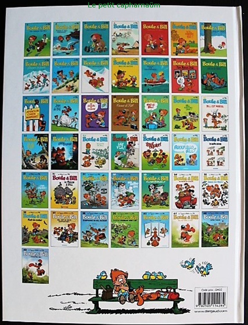 Boule et Bill - Edition actuelle 43 - L'échappée Bill - EO 2022 livres bd revues bandes dessinees boule et bill edition actuelle 43 echappee bill eo 2022