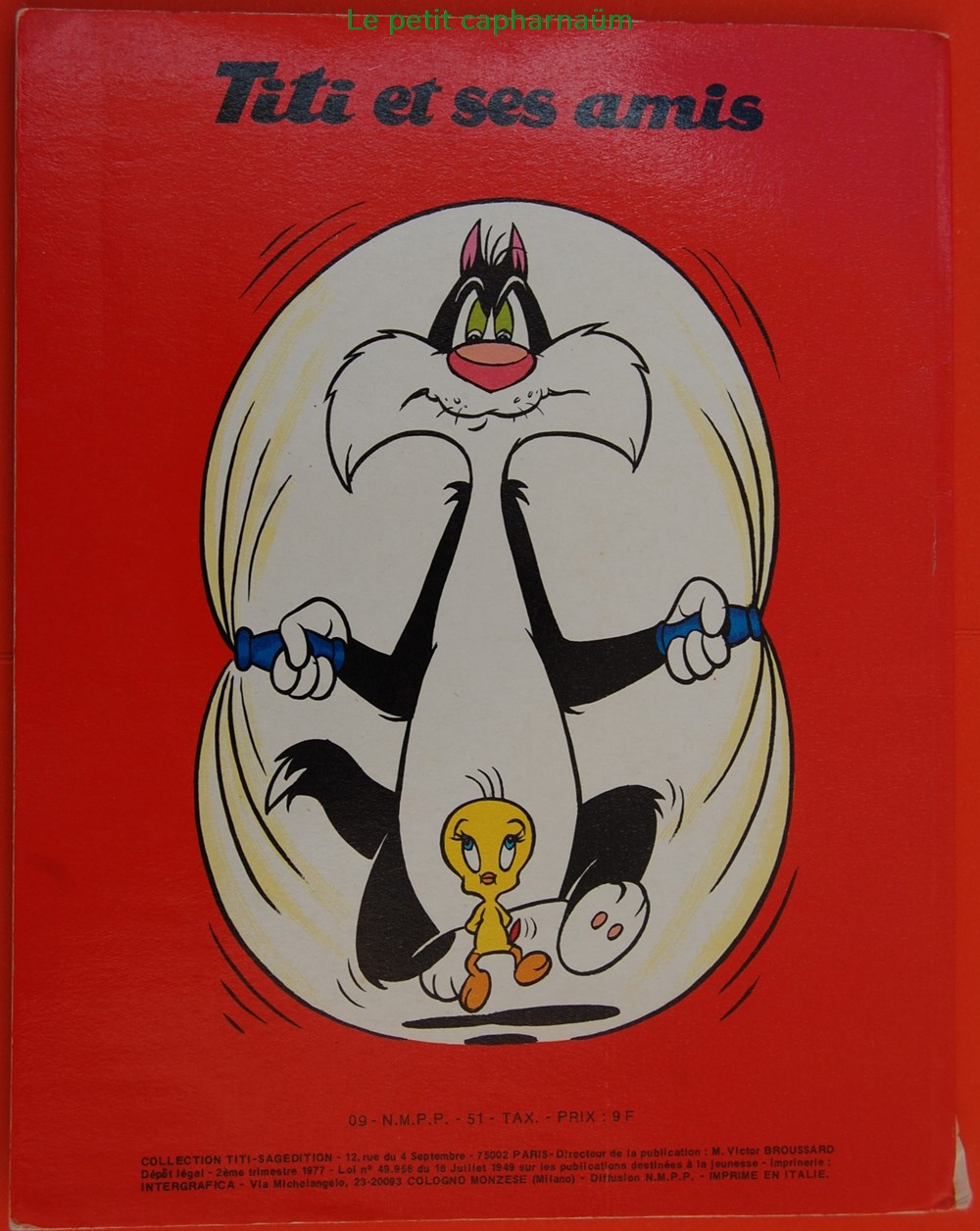 Titi (Collection Sagédition) - 01 - Titi et ses amis - EO 1977 livres bd revues bandes dessinees titi collection sagedition 01 titi et ses amis eo 1977