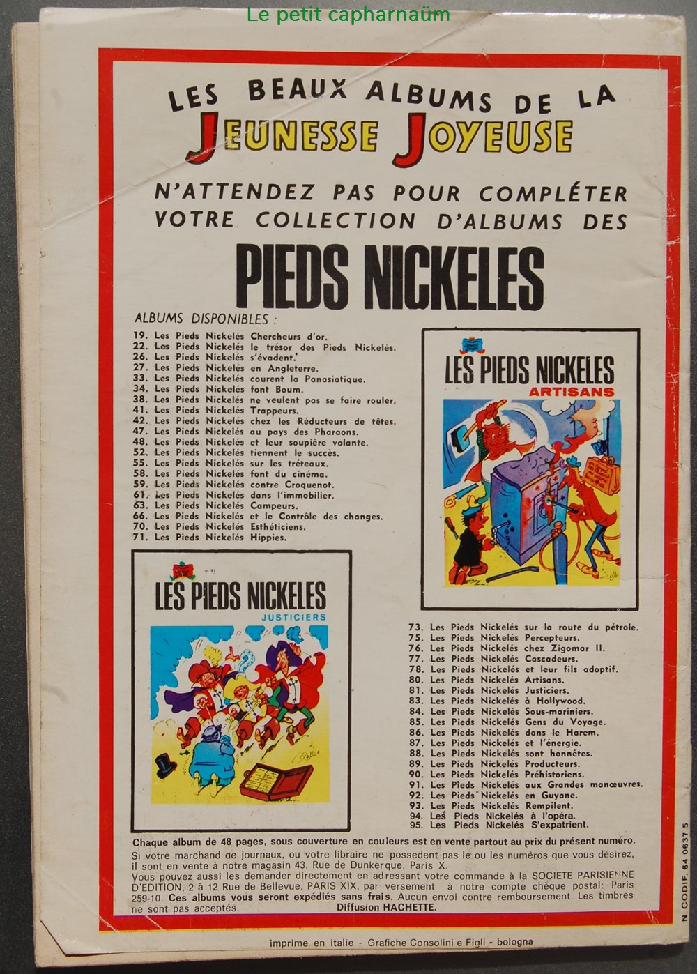 livres bd revues bandes dessinees bibi fricotin 104 bibi fricotin contre ya eo 1977