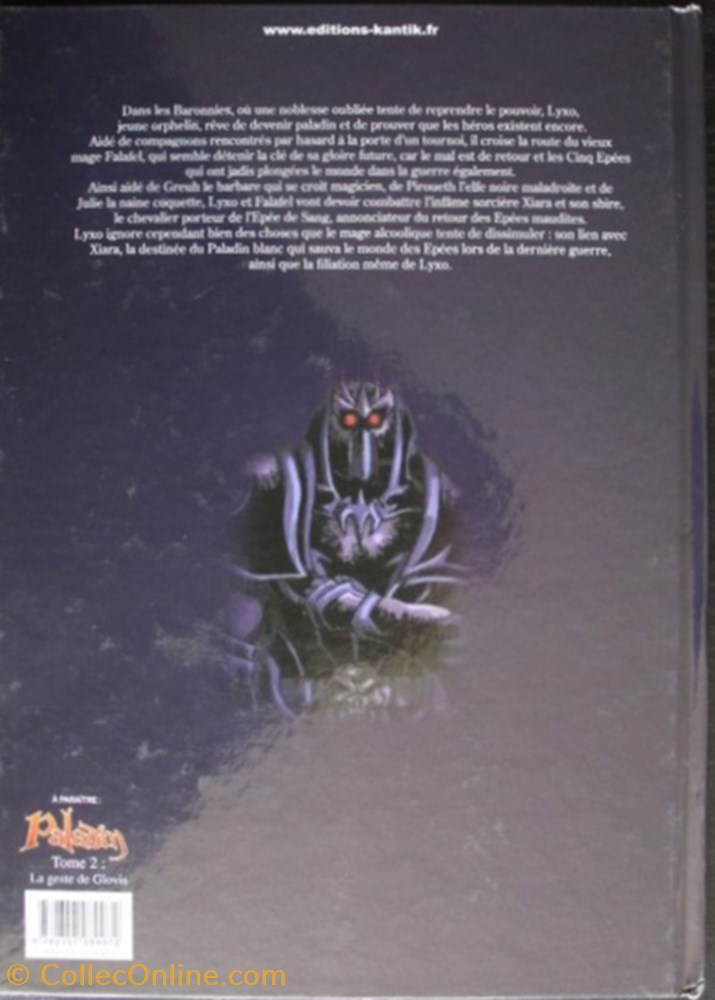 Paladin - 01 - Le tournoi de Crevemaraud livres bd revues bandes dessinees paladin 01 le tournoi de crevemaraud