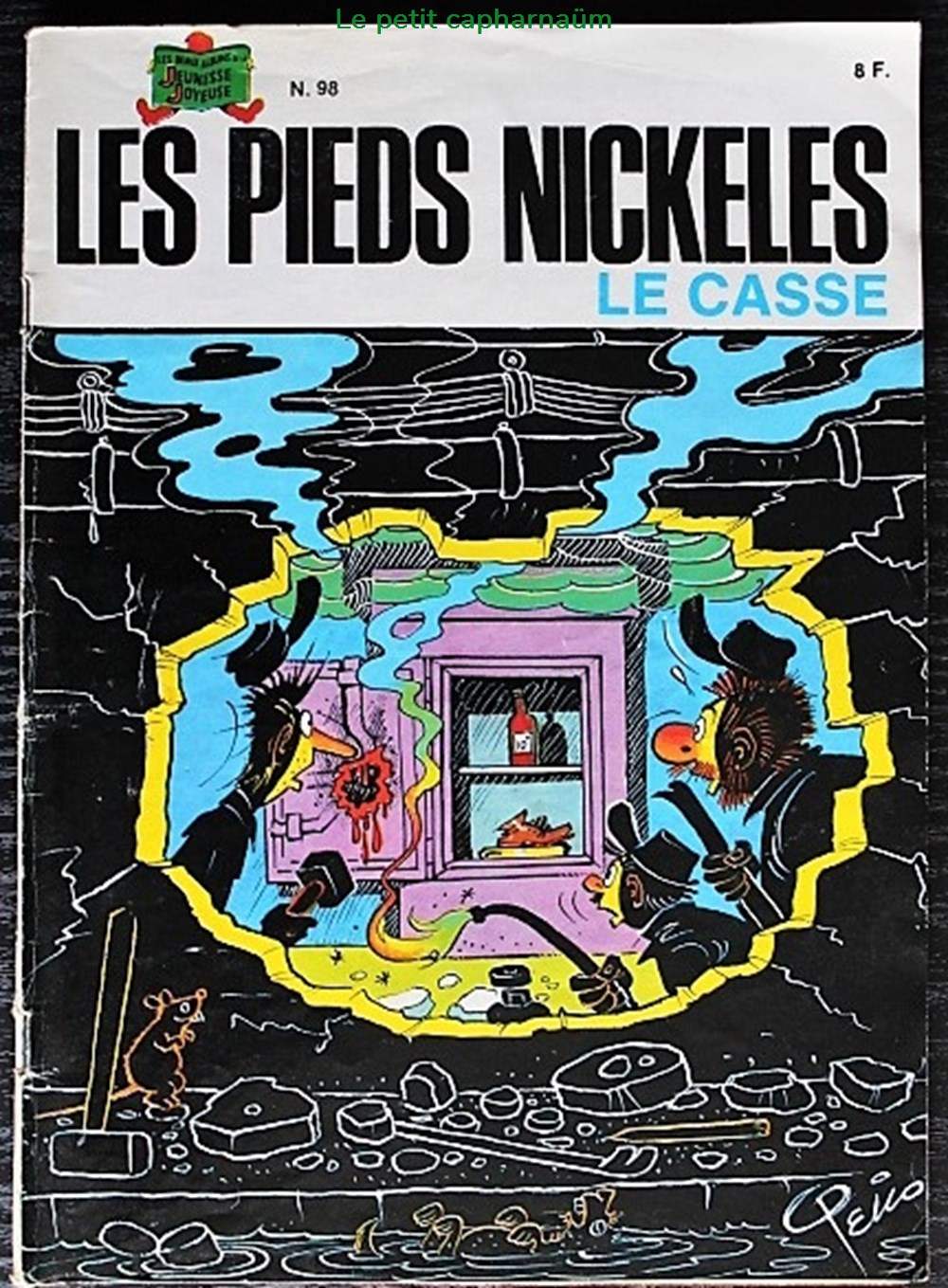 livres bd revues bandes dessinees les pieds nickeles 098 le casse des pieds nickeles reed 1982
