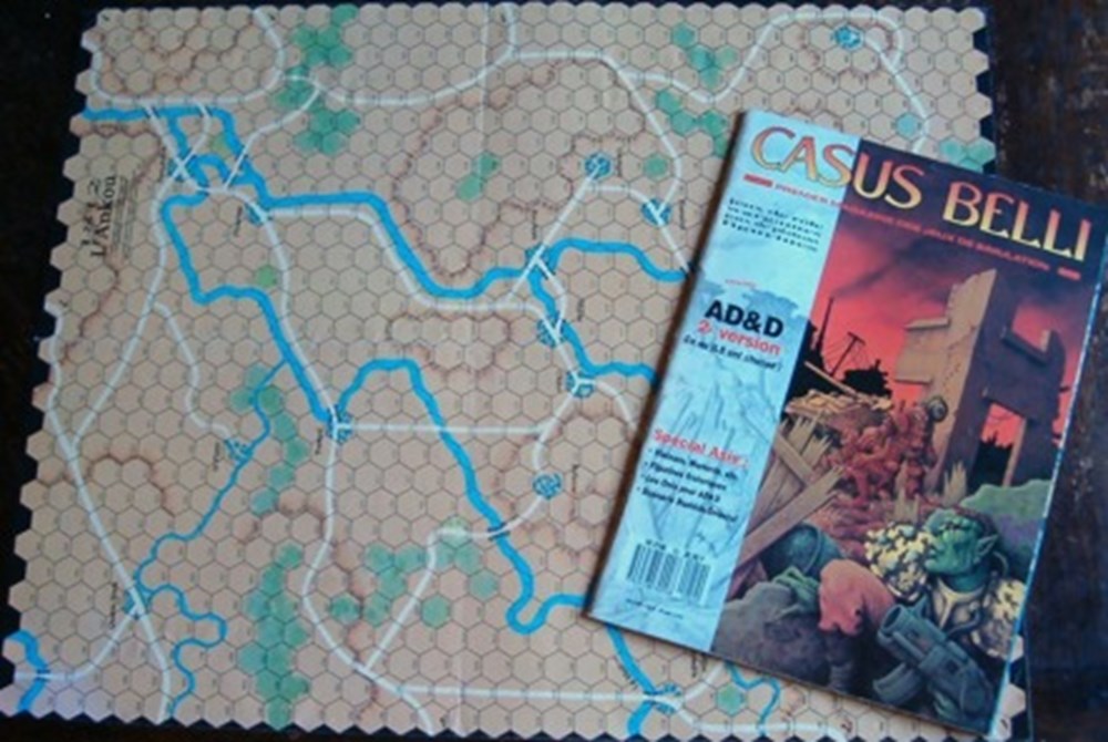 Casus Belli - Numéro 50 avec Wargame L'ankou 1812 3 livres bd revues casus belli numero 50 avec wargame ankou 1812