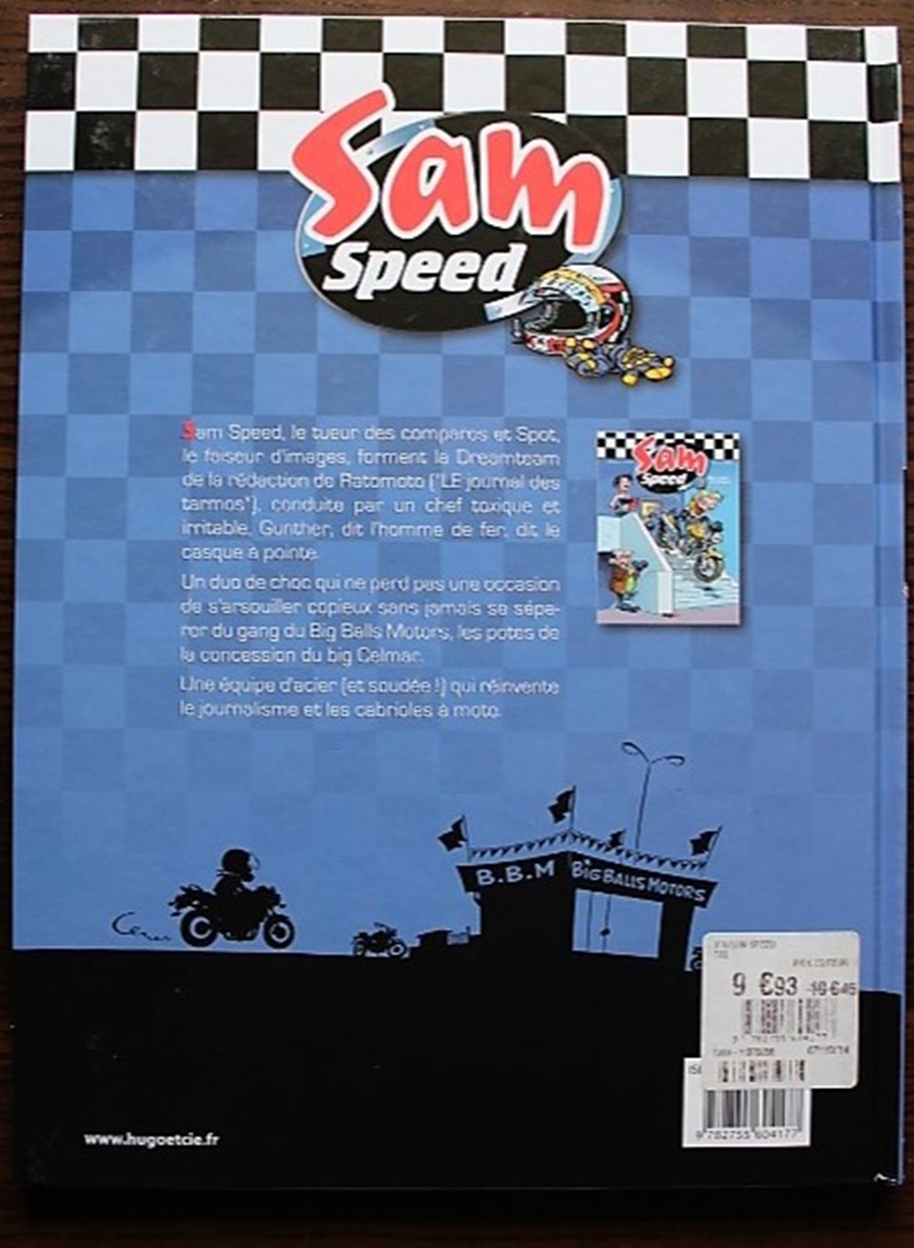 Sam speed - 02 - Borne toubi waild - EO 2010 livres bd revues bandes dessinees sam speed 02 borne toubi waild eo 2010
