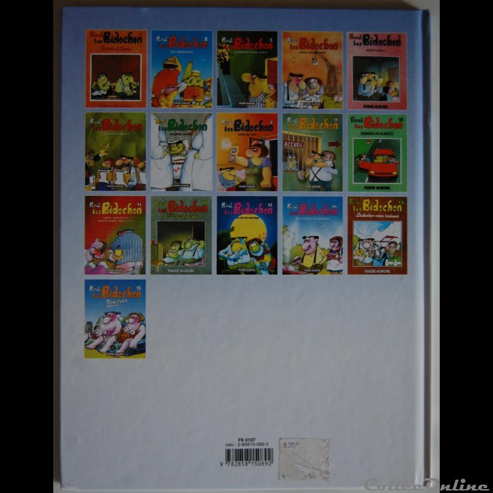 Les Bidochon - 07 - Les Bidochon, assujettis sociaux - Rééd. 2000 livres bd revues bandes dessinees les bidochon 07 les bidochon assujettis sociaux reed 2000