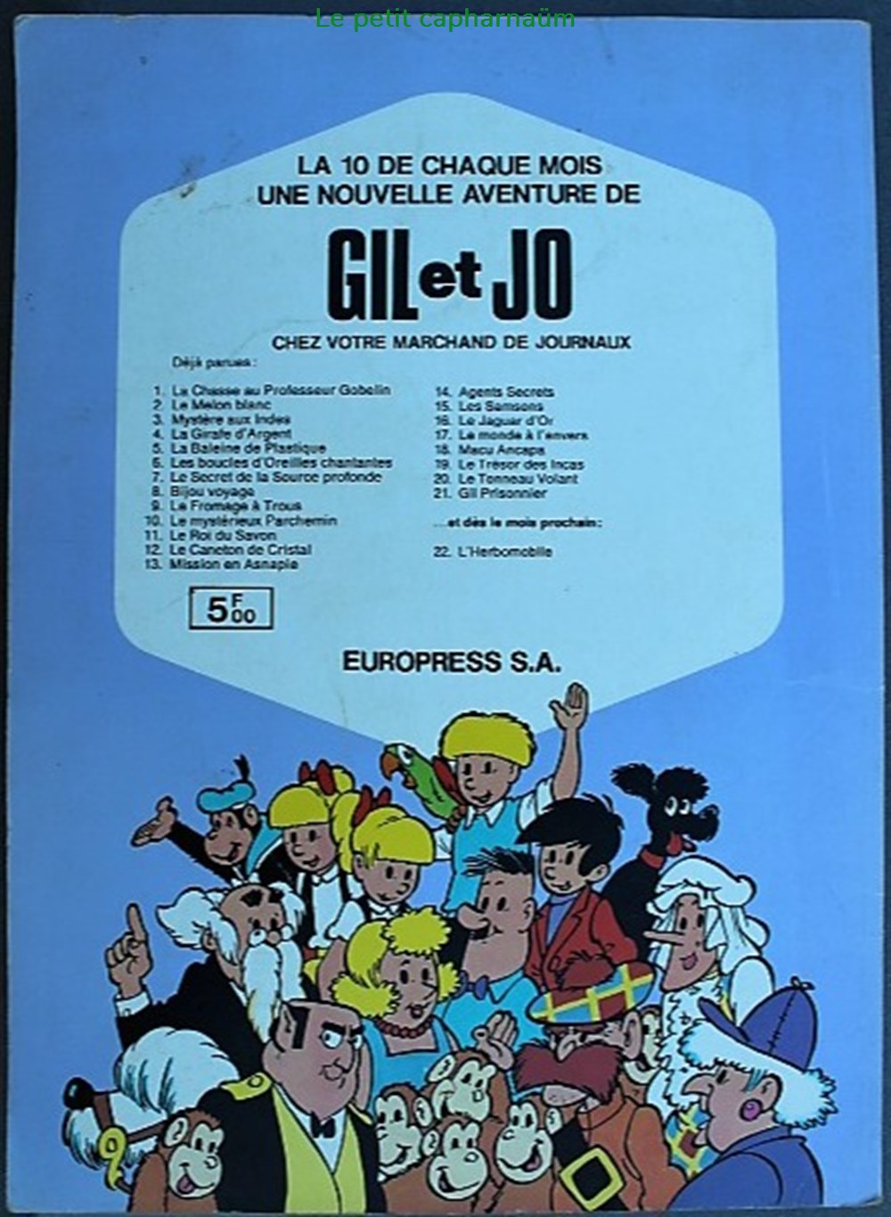 livres bd revues bandes dessinees gil et jo 21 gil prisonnier eo