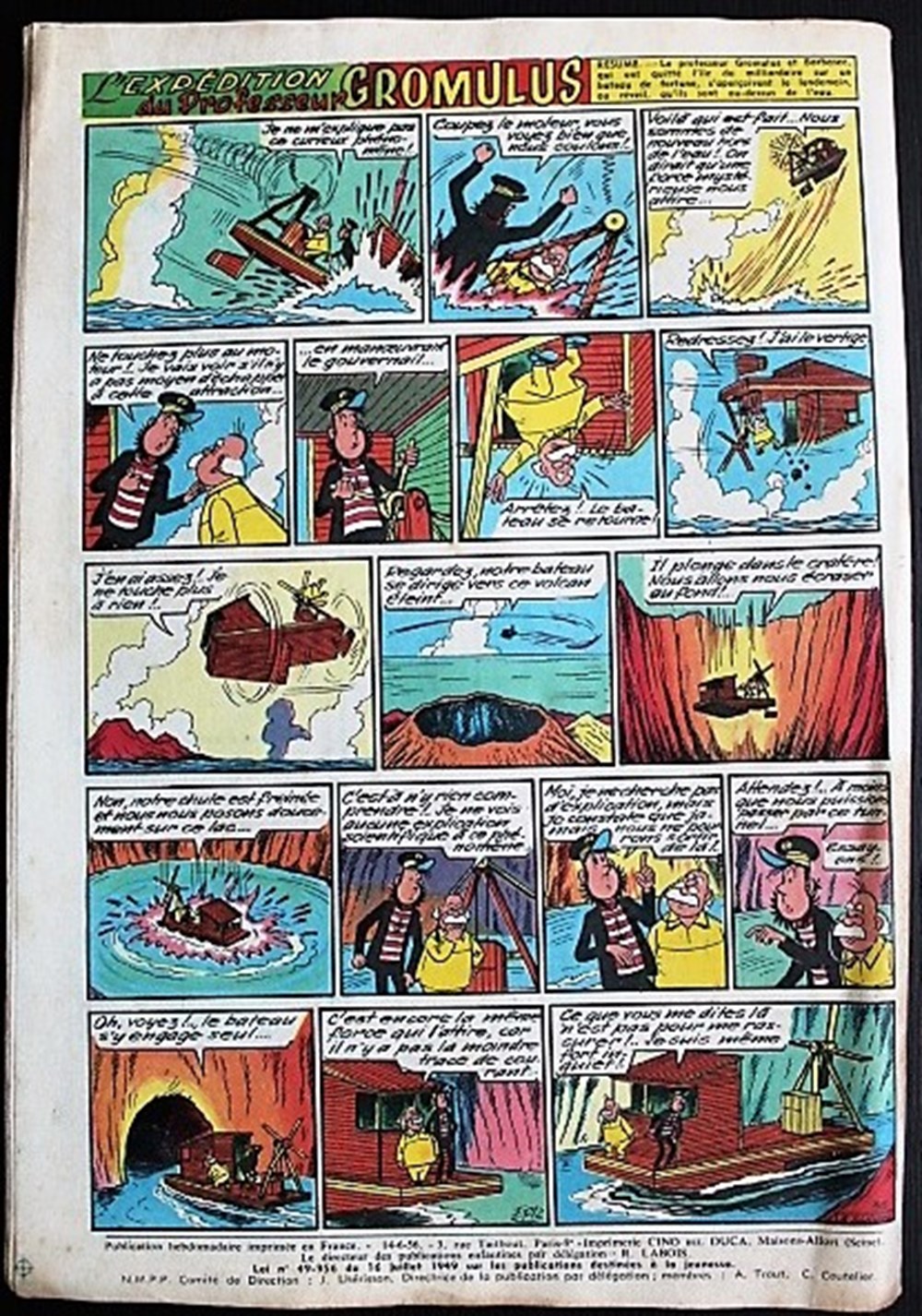 L'intrépide (2ème série) - N° 346 - 14 juin 1956 livres bd revues vieux journaux l intrepide 2eme serie n 346 14 juin 1956