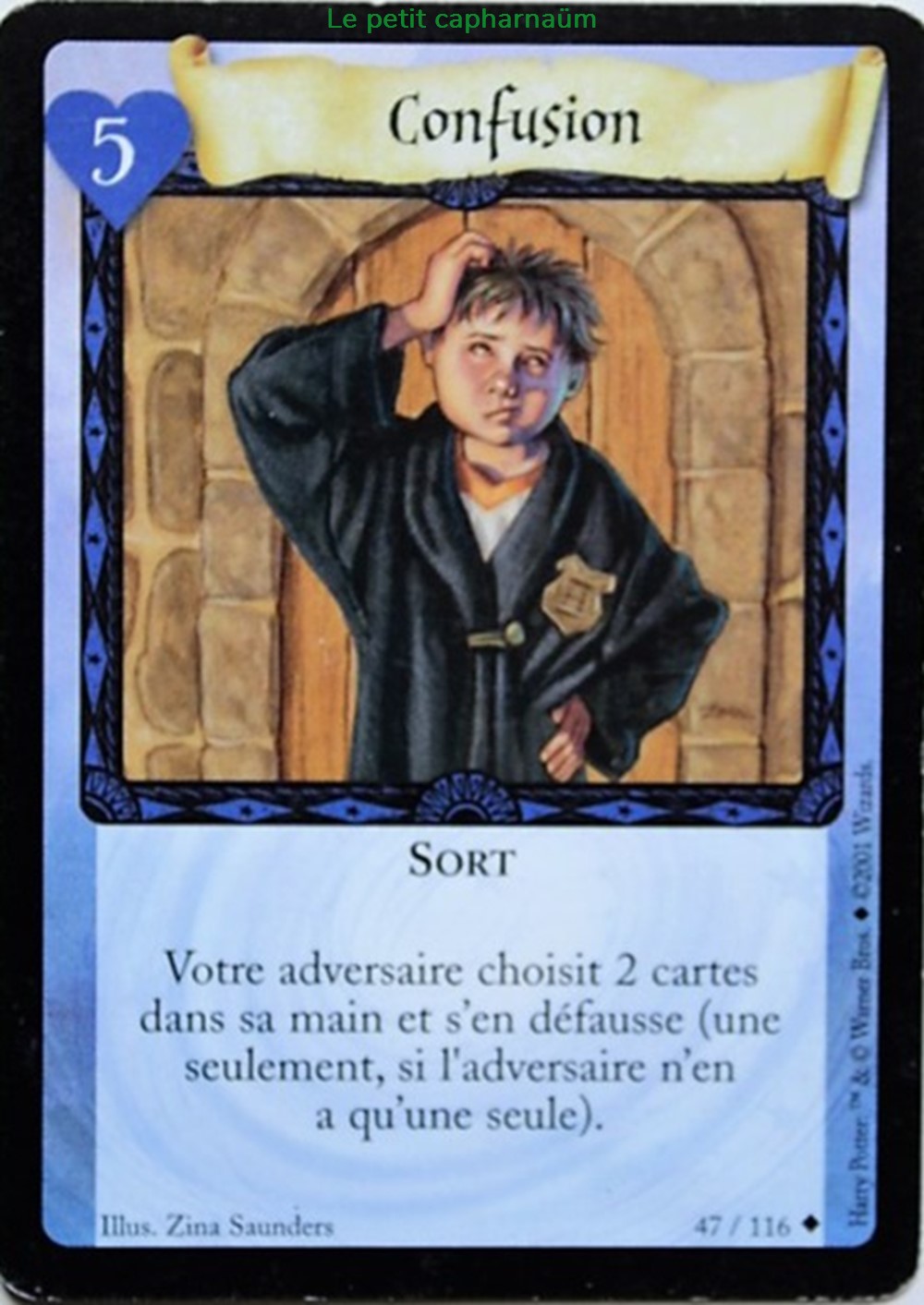 TCG Harry Potter - Set de base - 047 - Confusion - Peu commune jeux societe jouets jeu carte collectionner tcg harry potter set de base 047 confusion peu commune