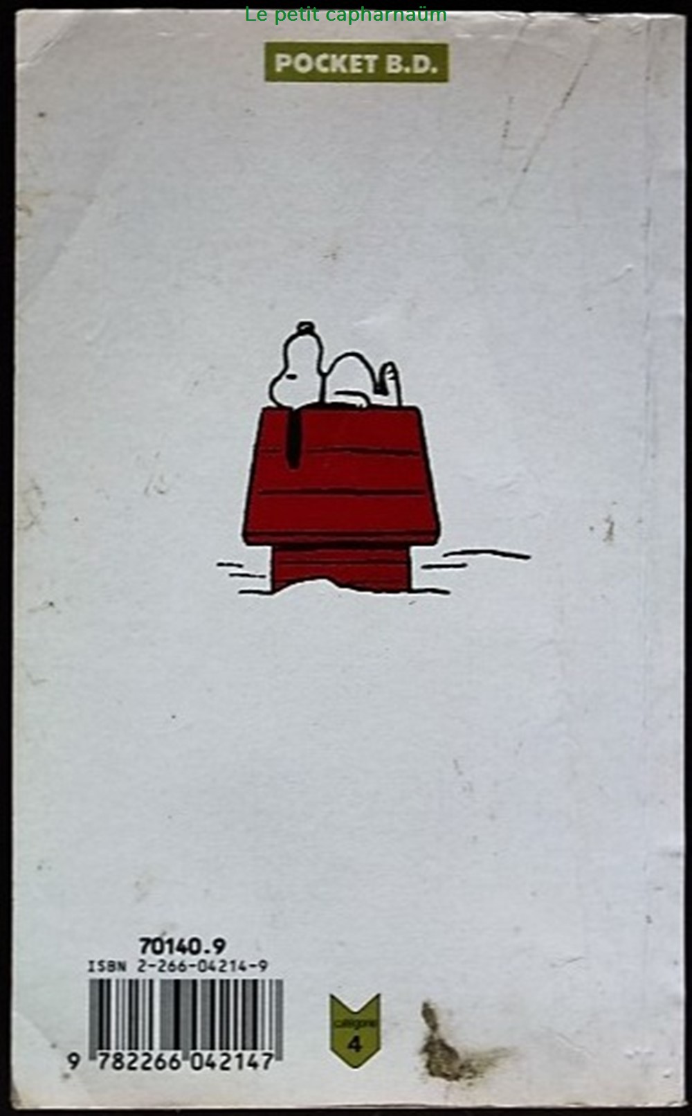livres bd revues bandes dessinees peanuts 07 irresistible snoopy livre de poche 1991