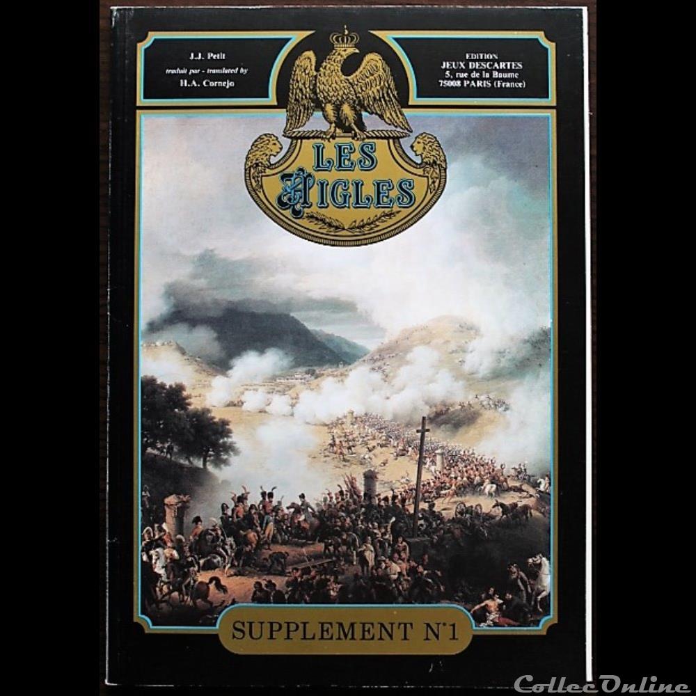 Aigles (Les) - Supplément N°1 jeux jouets de guerre aigles les supplement n 1