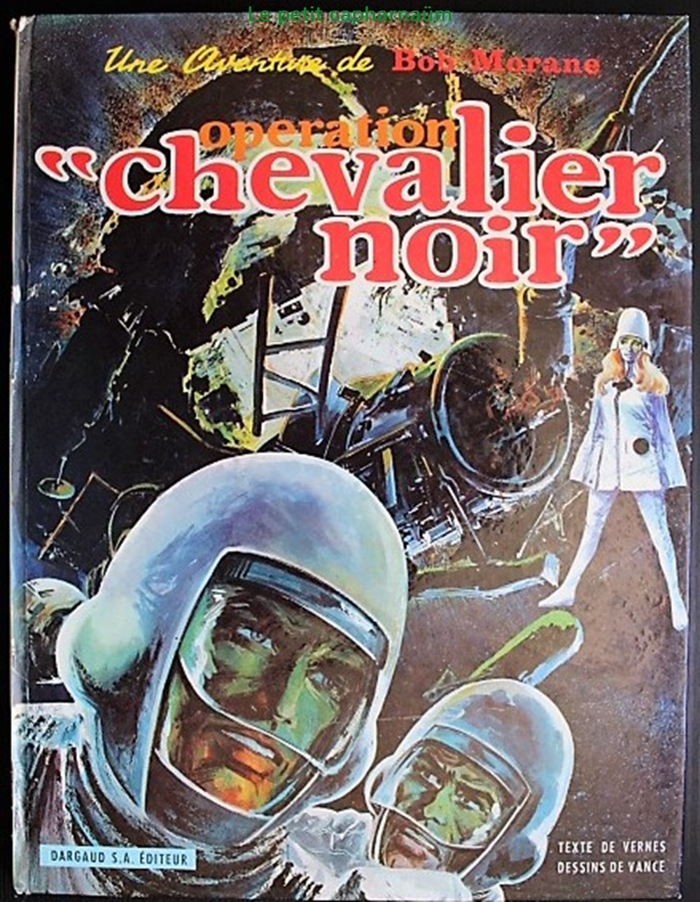 livres bd revues bandes dessinees bob morane 10 operation chevalier noir eo 1969