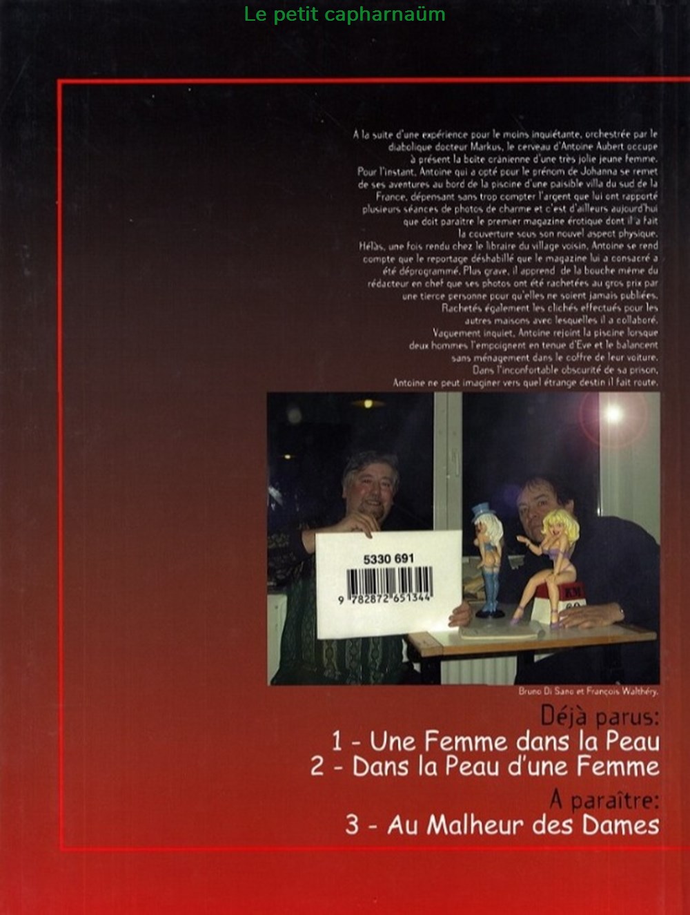 Une femme dans la peau - 02 - Dans la peau d'une femme - EO 2001 livres bd revues bandes dessinees une femme dans la peau 02 dans la peau une femme eo 2001