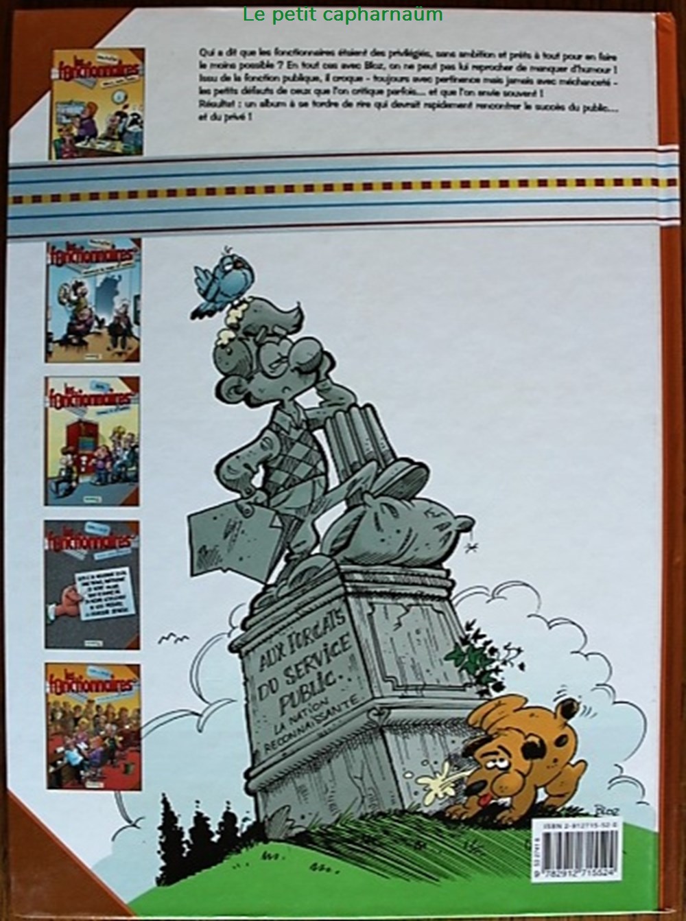 Les fonctionnaires - 02 - Réduction du temps de travail - Rééd. 2005 livres bd revues bandes dessinees les fonctionnaires 02 reduction du temps de travail reed 2005